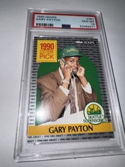 1990 NBA Hoops- Lottery Pick Gary Payton #391 (RC) Seattle Supersonics PSA 10