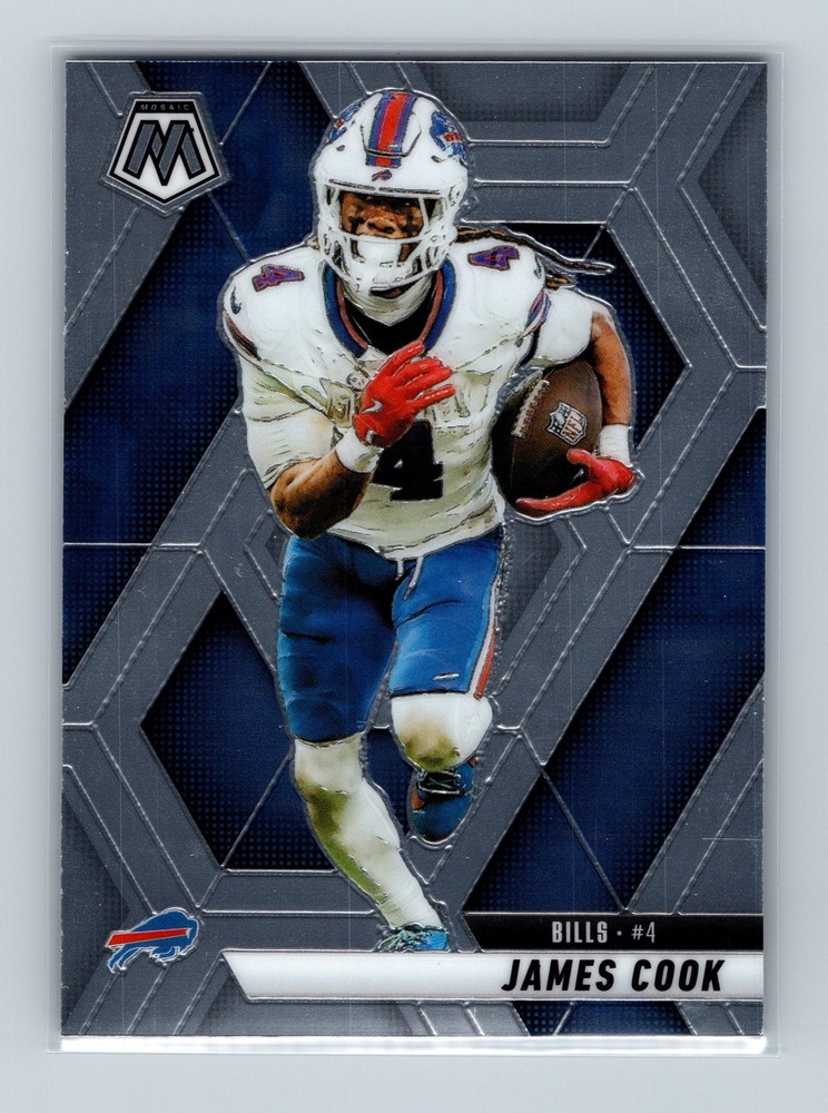 2025 Panini Mosaic Football JAMES COOK #201 Buffalo Bills