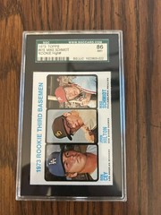 1973 TOPPS BASEBALL #615 MIKE SCHMIDT ROOKIE CARD – SGC 86 NM+