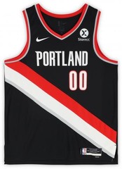 Scoot Henderson Trail Blazers Signed Nike Icon Swingman Jersey w/Inscs – LE 23
