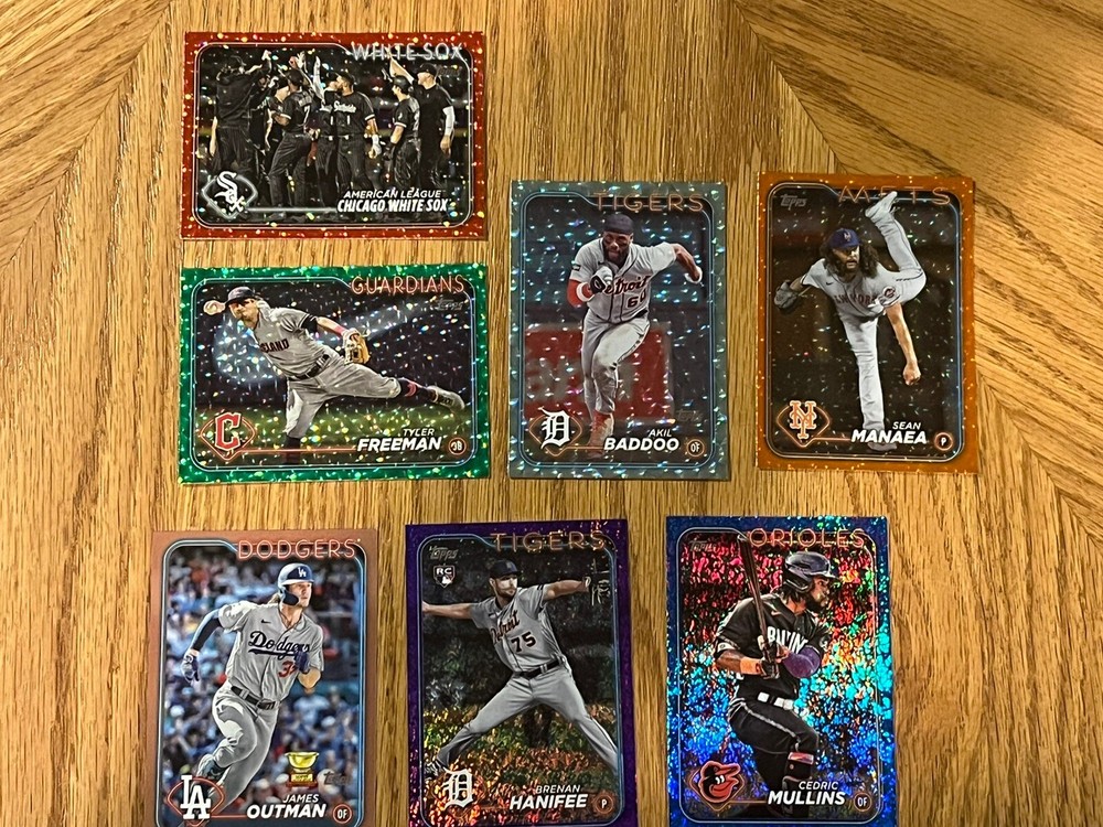 2024 Topps Series 2: Red/199-Orange/299-Green/499-Blue/799-Purple/999-Gold/2024