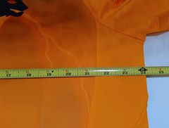Adidas AS Roma 2025/26 Men&rsquo;s Away Jersey XL Orange Black NEW