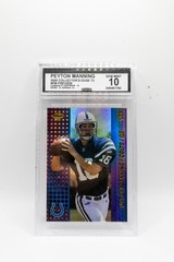 Collector&rsquo;s Edge 2000 T3 Peyton Manning Colts Preview Card #PM CCG Graded