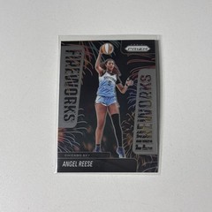 2025 Panini Prizm WNBA Fireworks Angel Reese #11