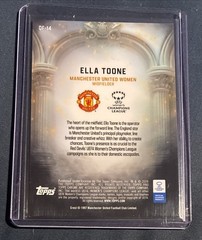 2025-26 Chrome Womens UEFA UCL #QF-14 Ella Toone Queens of Football /150