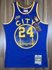 Rick Barry Golden State Warriors Mitchell & Ness 1966/67 Swingman Jersey Small