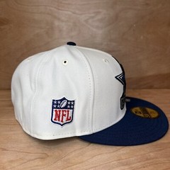 New Era 59FIFTY Dallas Cowboys Flat Bill Fitted Sideline Hat Mens Size 7 1/2