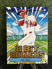 2026 Topps Series 1 8 Bit Ballers #8B-8 Mike Trout Los Angeles Angels Insert 💎