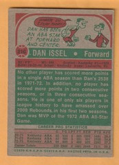 Dan Issel Kentucky Colonels AUTO Signed 1973-74 Topps UK Wildcats HOF
