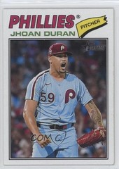 2026 Topps Heritage SP Jhoan Duran #14 1ui4