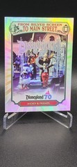 2025 Topps Disneyland 70th MS-7 Mickey Friends From Silver Screen to Main Street