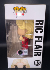 RIC FLAIR signed autographed WWE FUNKO POP FIGURE #63 w/ COA BECKETT 4W910842