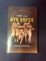 2026 NBA Finals Program SanAntonio Spurs vs New York KnicksMSG Exclusive