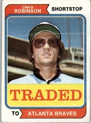 1974 Topps Traded #23T Craig Robinson – FAIR