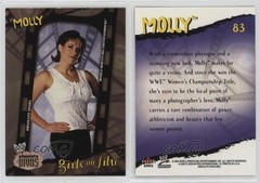 2002 Fleer WWE Absolute Divas Girls on Film Diva Gems Gold Molly Holly #83 0q3