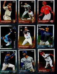 2015 TOPPS CHROME BASEBALL COMPLETE YOUR SET 1-200 BUY MORE, SAVE MORE