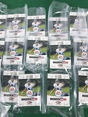 Madden NFL 2008 09 7-11 Donruss Football Cards Set Complete 10 cards ea