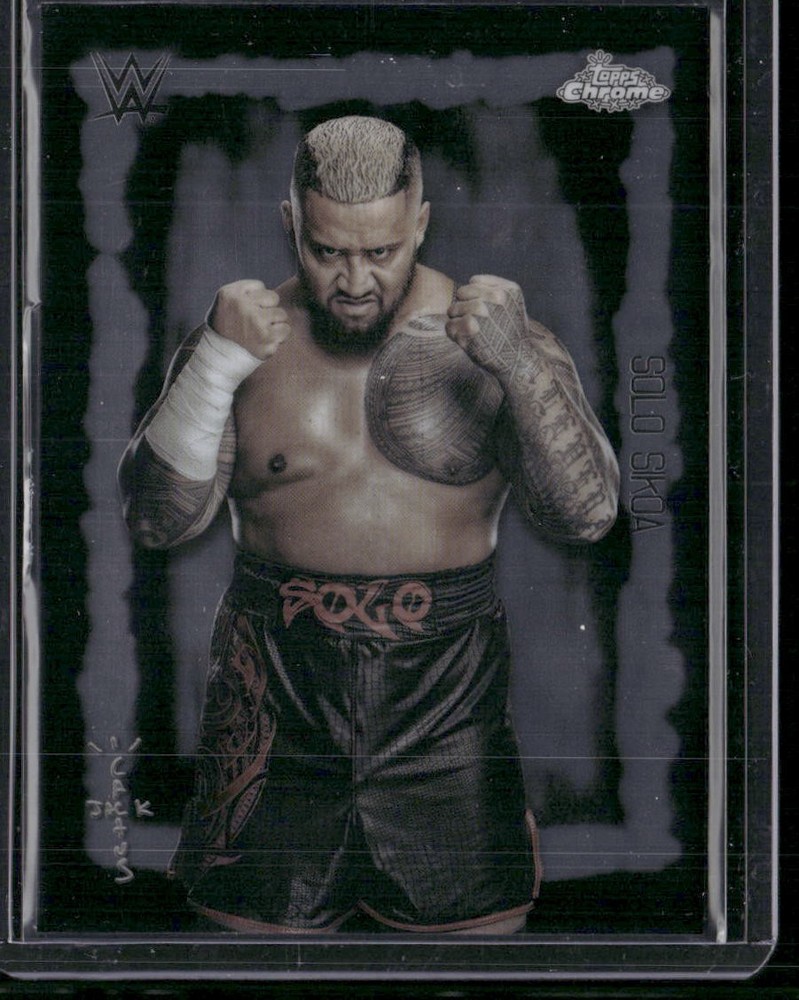 2025 Topps Chrome WWE x Cactus Jack #FVF-27 Solo Sikoa Festival Fury (002060)