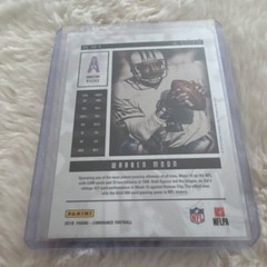 Panini 2019 Luminance Football Vintage Insert Warren Moon Houston Oilers #V12