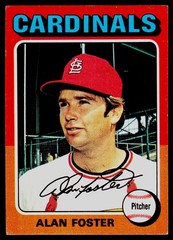 1975 Topps #296 Alan Foster – POOR