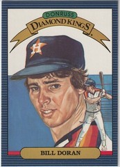 1986 Leaf Donruss – BILL DORAN – DIAMOND KINGS #10 – Astros BOX FRESH