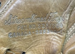1950’s Wilson A2540 Les Moss Baseball Catchers Mitt Glove St. Louis Browns USA