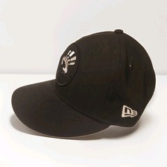 New York Yankees New Era 9Fifty Hat Blackout Embroidered Logo Snap back Black