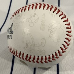 Walt Disneyland Resort Mickey Mouse Sketches Baseball Ball Souvenir Promotional