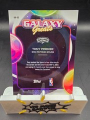 2025-26 Topps Chrome Cosmic Tony Parker Galaxy Greats