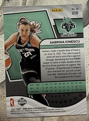 2022 Panini Revolution WNBA Sabrina Ionescu #45 Astro