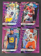2025 Prizm Draft Picks Football PURPLE WAVE PRIZMS You Pick – 2 Card Minimum