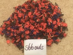 50 RED FANS FOR SUBBUTEO/ZEUGO*NEW*(ALL TEAMS AVAILABLE)