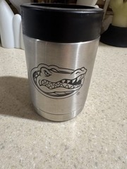 Florida Gators YETI Laser Engraved Stainless Steel Tumbler