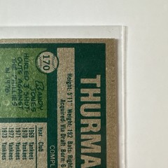 1979 Topps #170 Thurman Munson EX+ New York Yankees