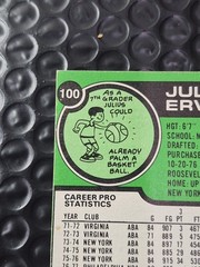 1977-78 Topps – Julius Erving #100