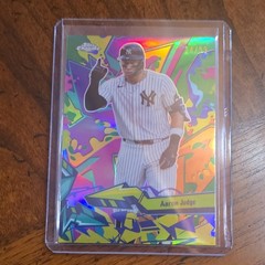 2026 Topps Chrome #WST-2 Aaron Judge Wild Style /99 – 🔥 Green Refractor
