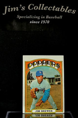 1972 Topps Baseball Card #151 Jim Brewer – EX