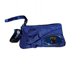 Kentucky Wildcats Womens Blue Purse Wallet Metal Logo 5×9 inches New Ncaa