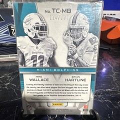 Panini 2014 Spectra Teammates Combo Jerseys Wallace Hartline Dolphins #TC-MB/199