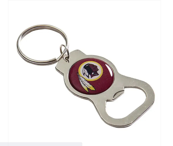 Washington Redskins Bottle Opener Key Ring Keychain NFL Team Sports America