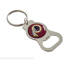 Washington Redskins Bottle Opener Key Ring Keychain NFL Team Sports America