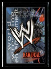 2005 WWE Raw Deal SS3 Remove the People&rsquo;s Elbow Pad #226 The Rock Foil ES8216