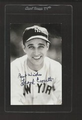 Frank Crosetti New York Yankees Signed Auto 3 1/2 x 5 3/8 Postcard Autograph