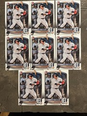 🔥⬛️Max Clark⬛️🔥1st Bowman 27 Card Lot 2023 Bowman Draft Prospect RC Tigers