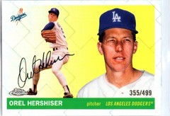 2025 Topps Chrome Platinum #488 Orel Hershiser Topps Refractors #/499