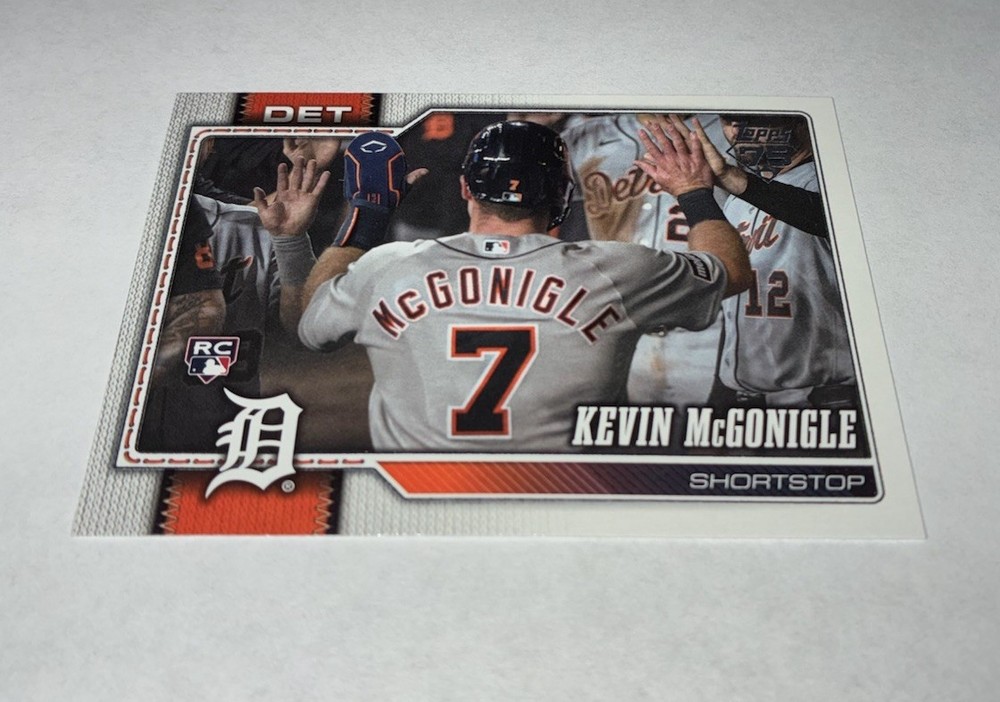 KEVIN MCGONIGLE Topps 2026 Series 2 #697 RC Short Print Rookies TIGERS RARE