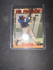 1999 Topps – HR Parade Sammy Sosa #461 Home Run #58