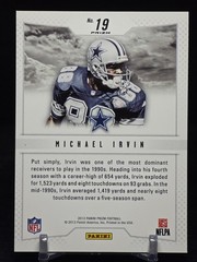 Michael Irvin 2013 Panini Prizm Decade Dominance Blue Pulsar Prizm #19 Cowboys