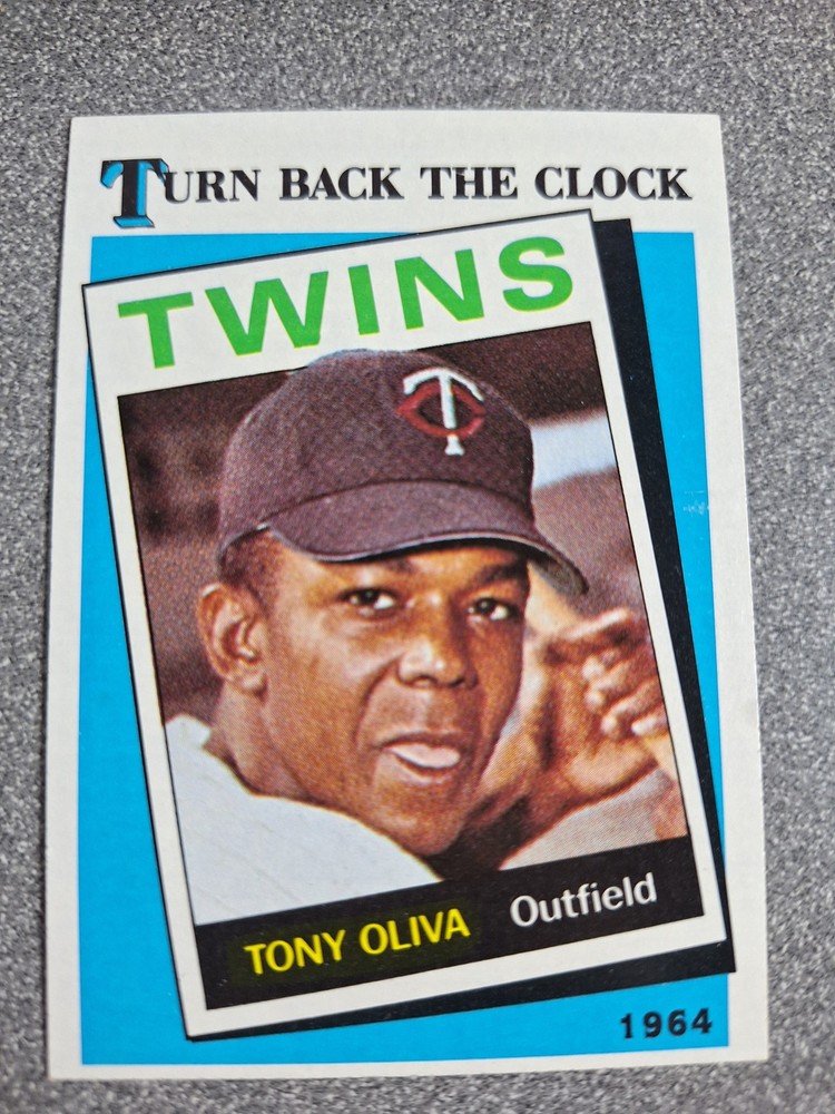 #665a Tony Oliva 1989 Topps AJ400
