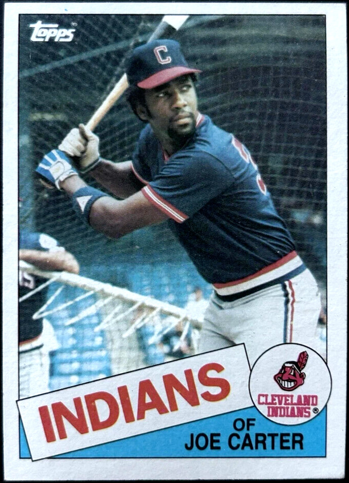 1985 Joe Carter Topps RC #684-MT (OS11)